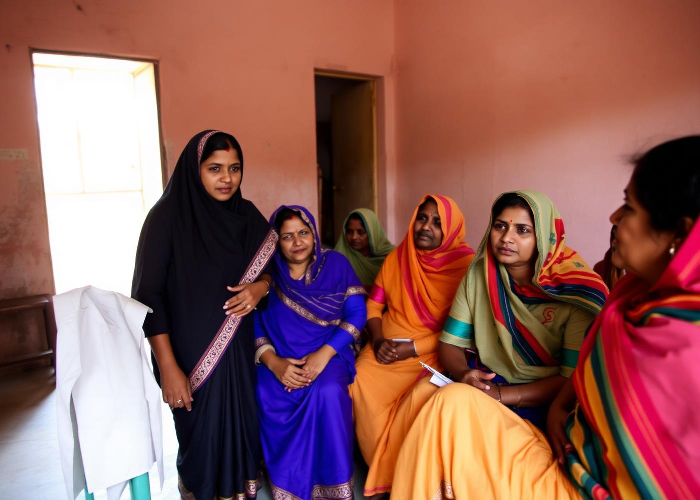 Free women's health medical camp in Nayagaon